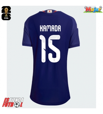 Japón Daichi Kamada #15 Primera Equipación Mujer Mundial 2026 Manga Corta